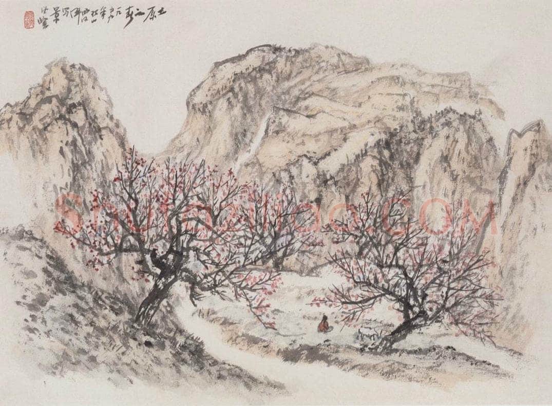 1959年 赵望云 《土元之春》 书画作品