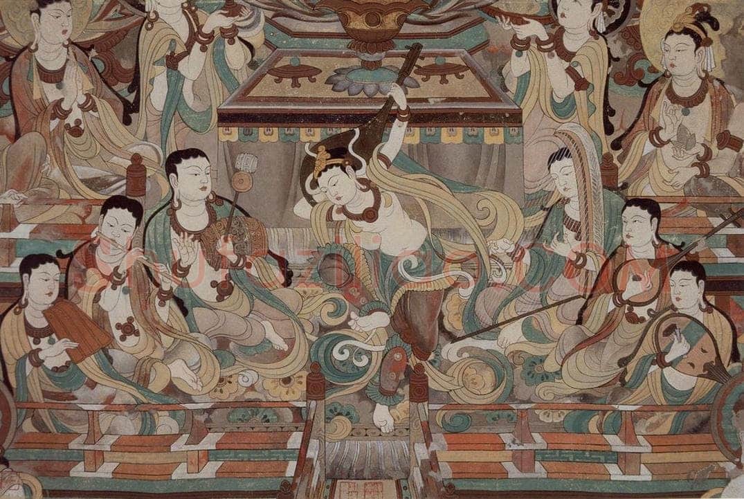 1955年 刘凌沧 《反弹琵琶》 书画作品