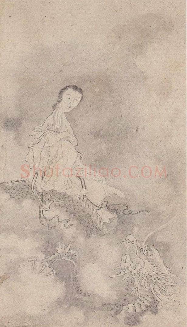 黄般若 《十八美人图册页》 书画作品
