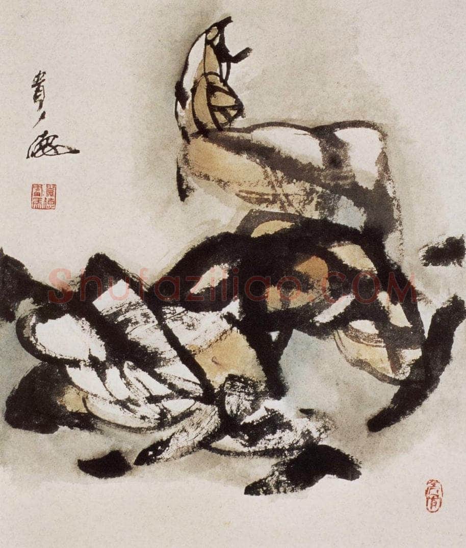 2003年 赵贵德 《朝天乐》 书画作品