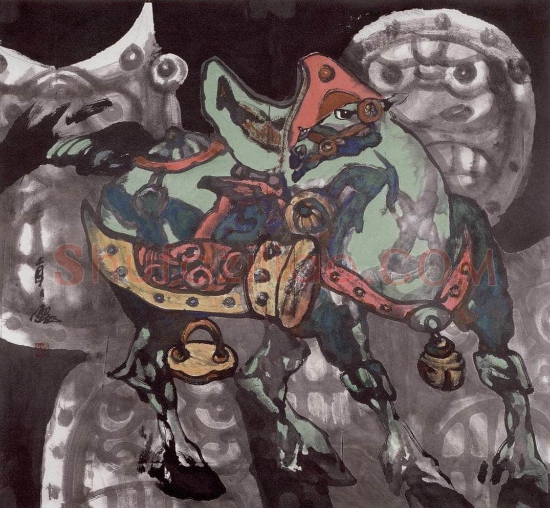 2007年 赵贵德 《汉风唐韵》 书画作品