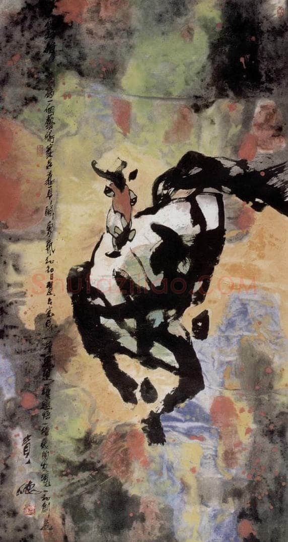 2004年 赵贵德 《还京乐》（附局部） 书画作品