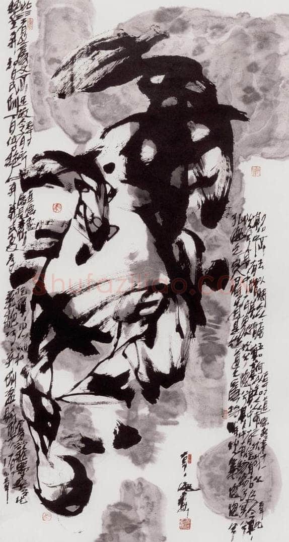 2004年 赵贵德 《还京乐》(附局部) 书画作品