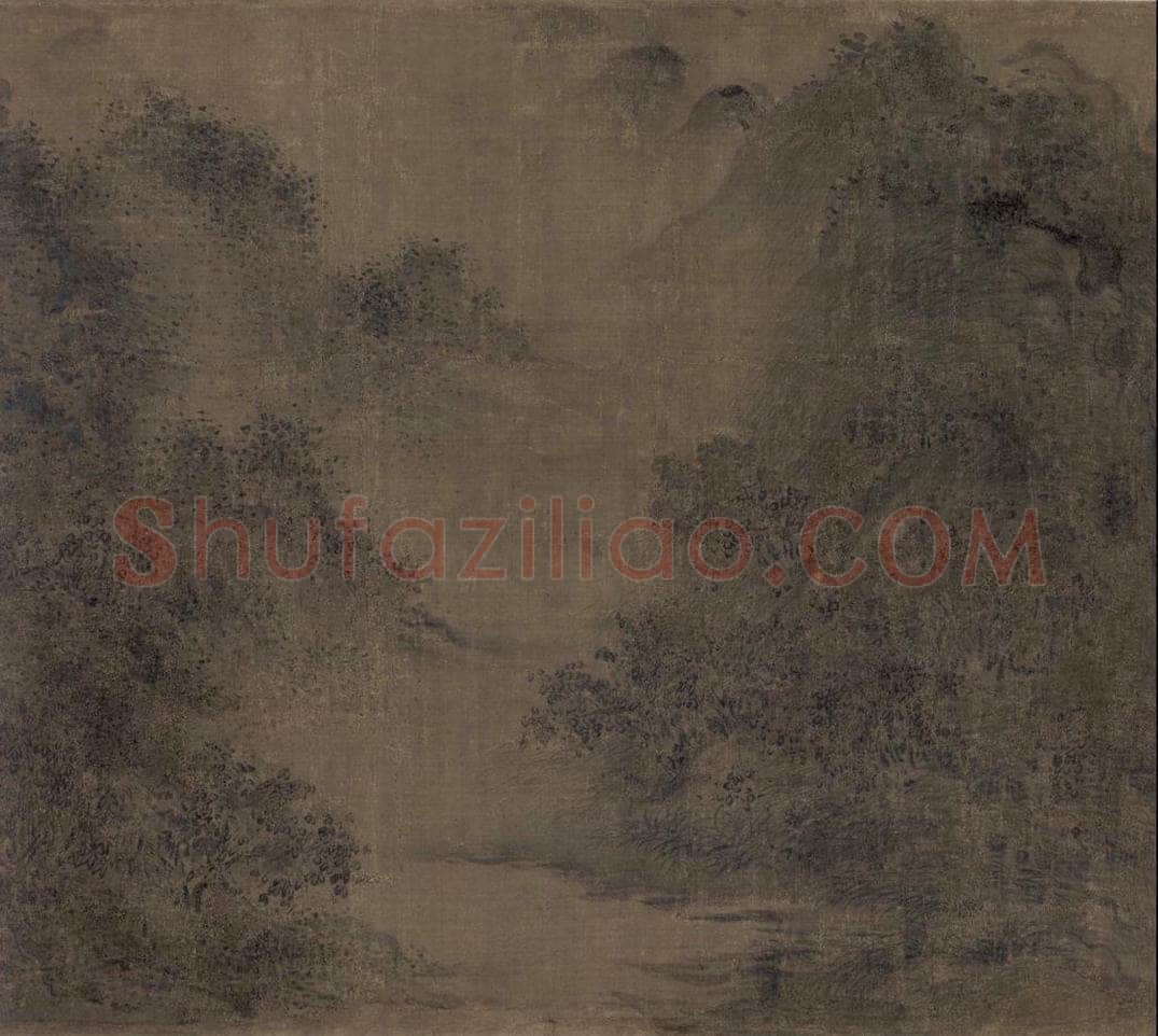 宋 马和之 《小雅南有嘉鱼篇书画图》 书画作品