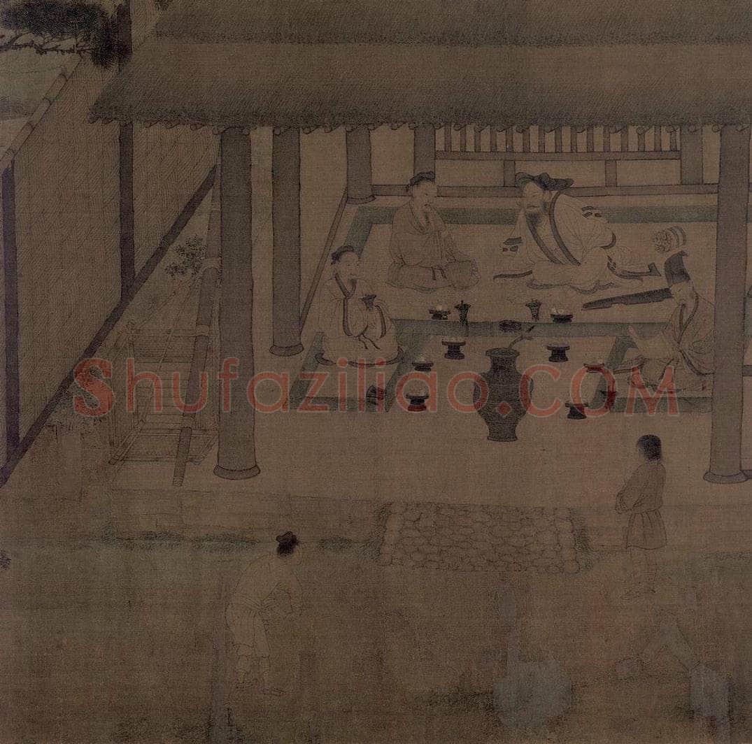 宋 佚名 《归去来辞书画图》 书画作品