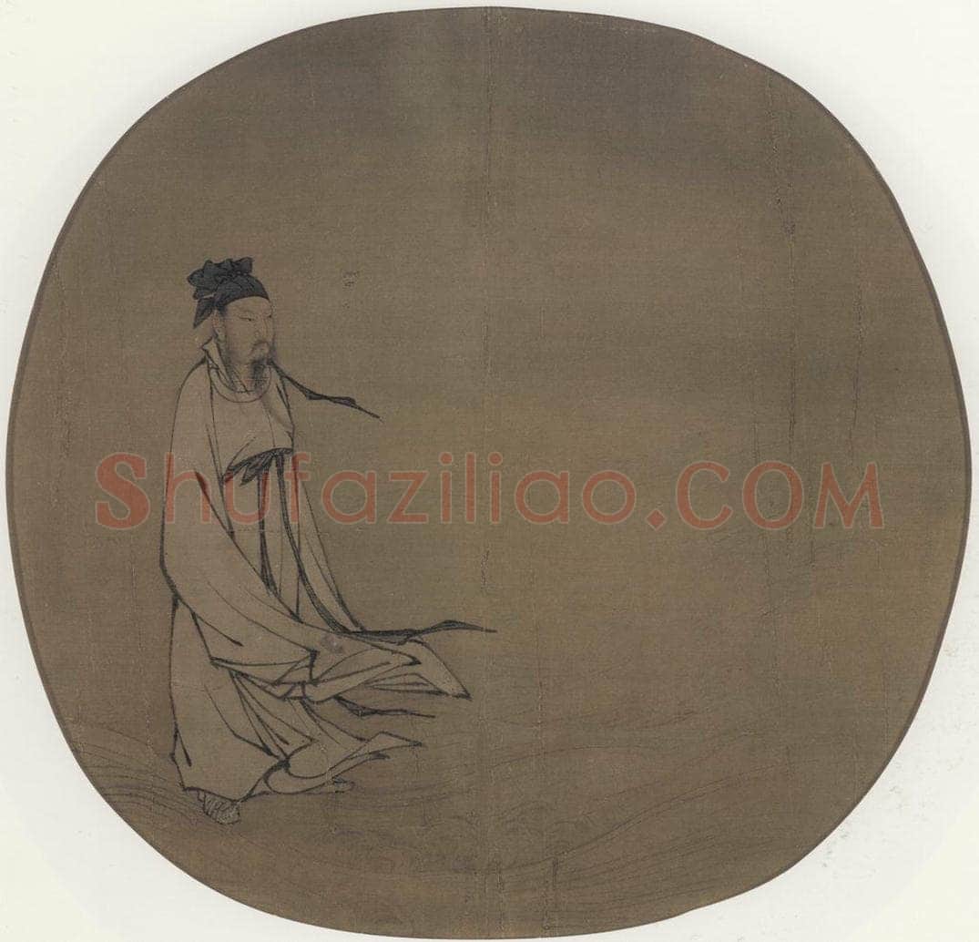 宋 佚名 《吕祖过洞庭图》 书画作品