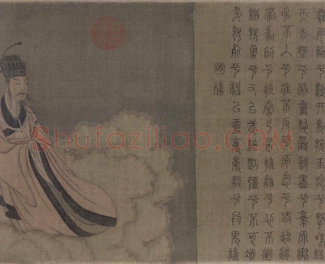 宋 佚名 《九歌图》 书画作品