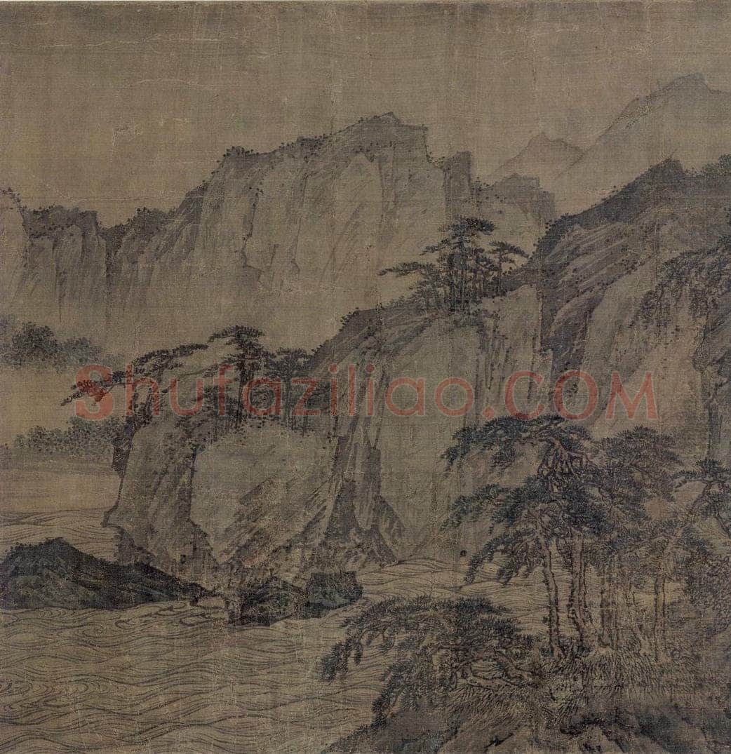 宋 佚名 《赤壁图》 书画作品