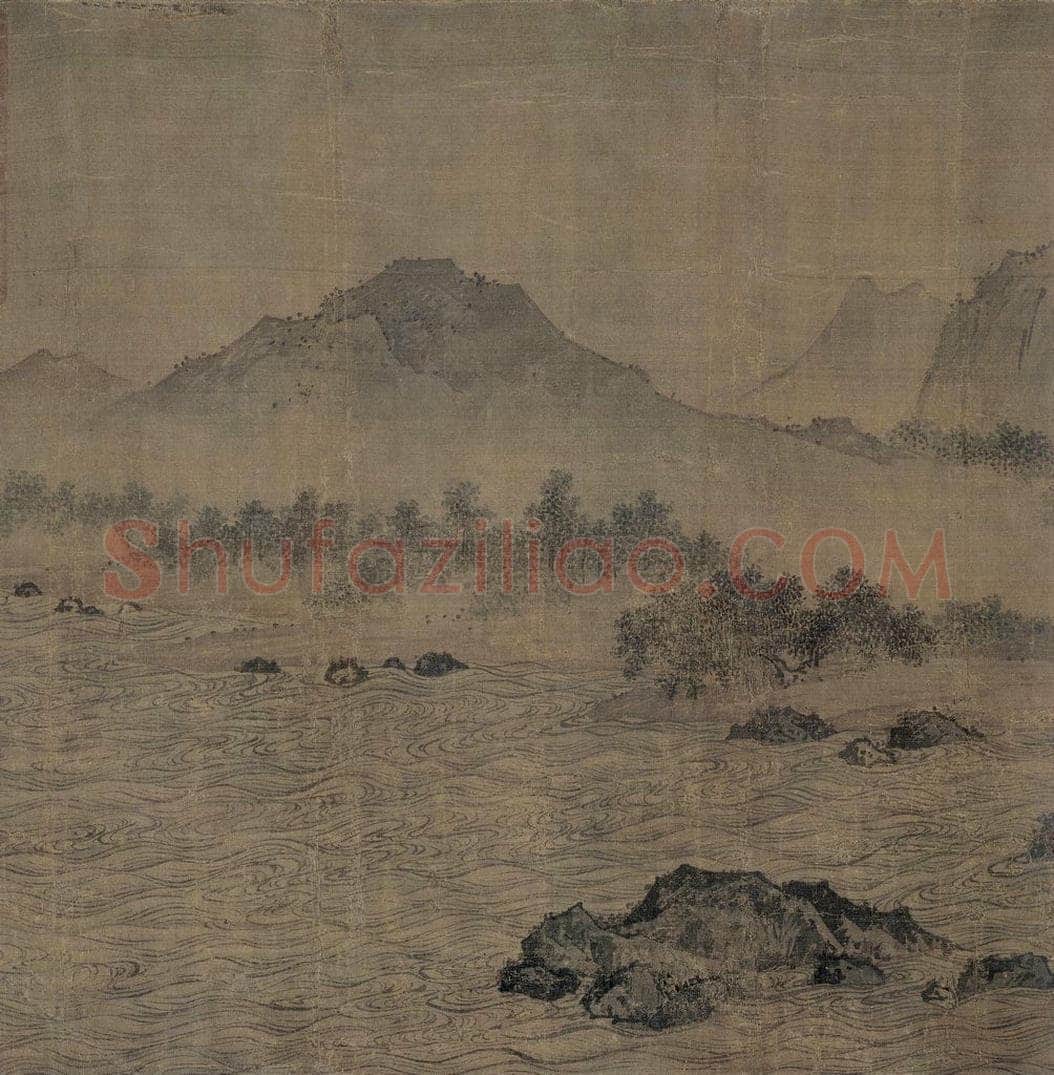 宋 佚名 《赤壁图》 书画作品