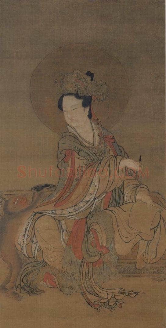 宋 佚名 《星辰像》 书画作品