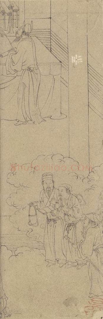 宋 佚名 《道子墨宝：地狱变相图》 书画作品