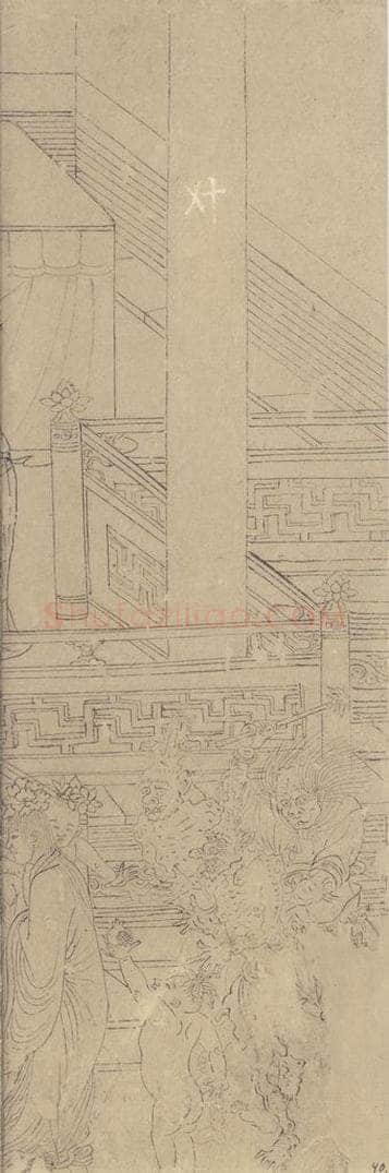 宋 佚名 《道子墨宝：地狱变相图》 书画作品