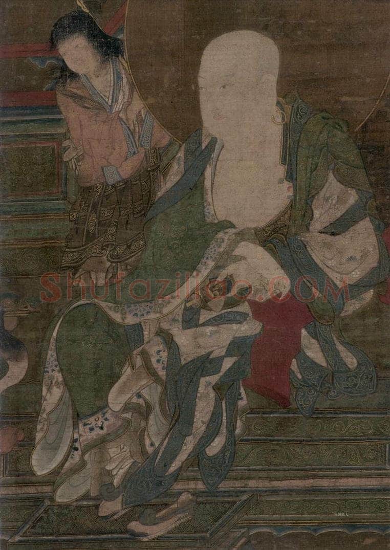 宋 佚名 《罗汉图》 书画作品