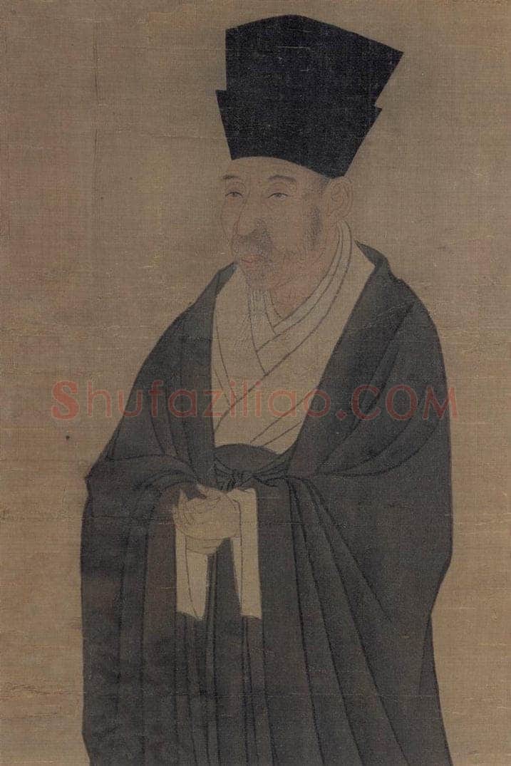 宋 佚名 《睢阳五老图：毕世长像》 书画作品