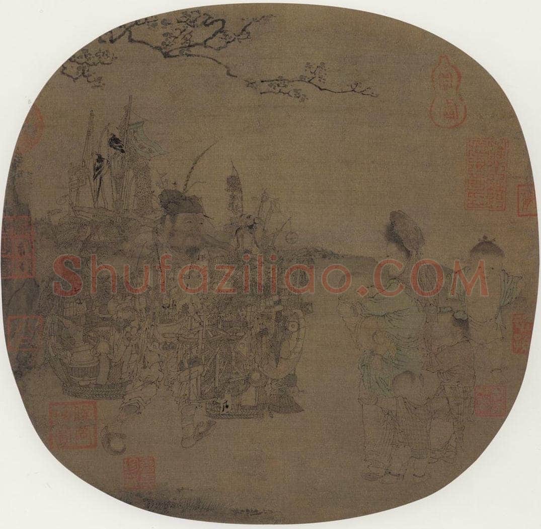 宋代 李嵩 《货郎图》 书画作品
