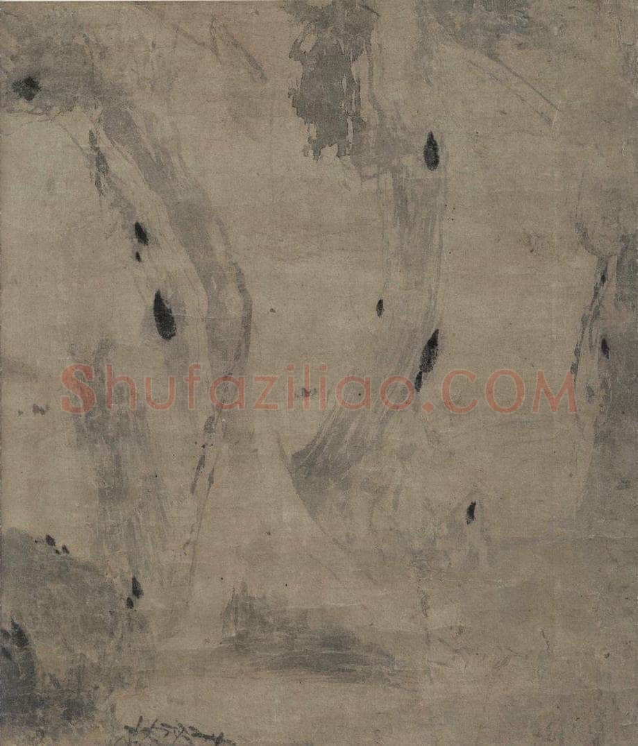 宋代 直翁(传) 《药山李翱问道图》 书画作品