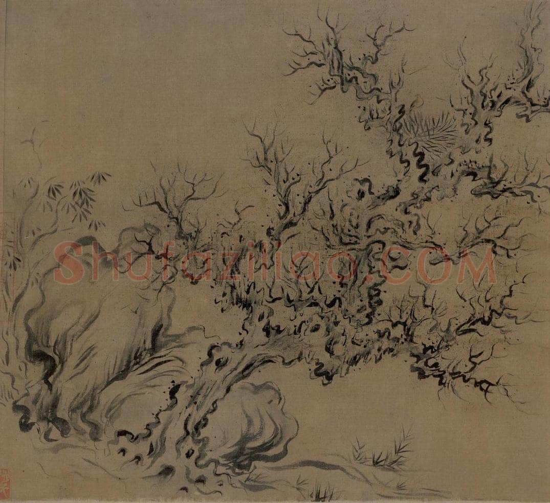 宋代 马和之 《诗经豳风图》 书画作品