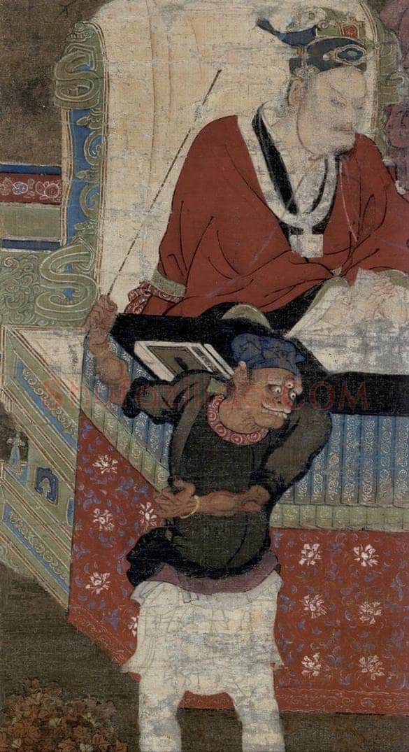 宋代 金处士 《十王图》 书画作品