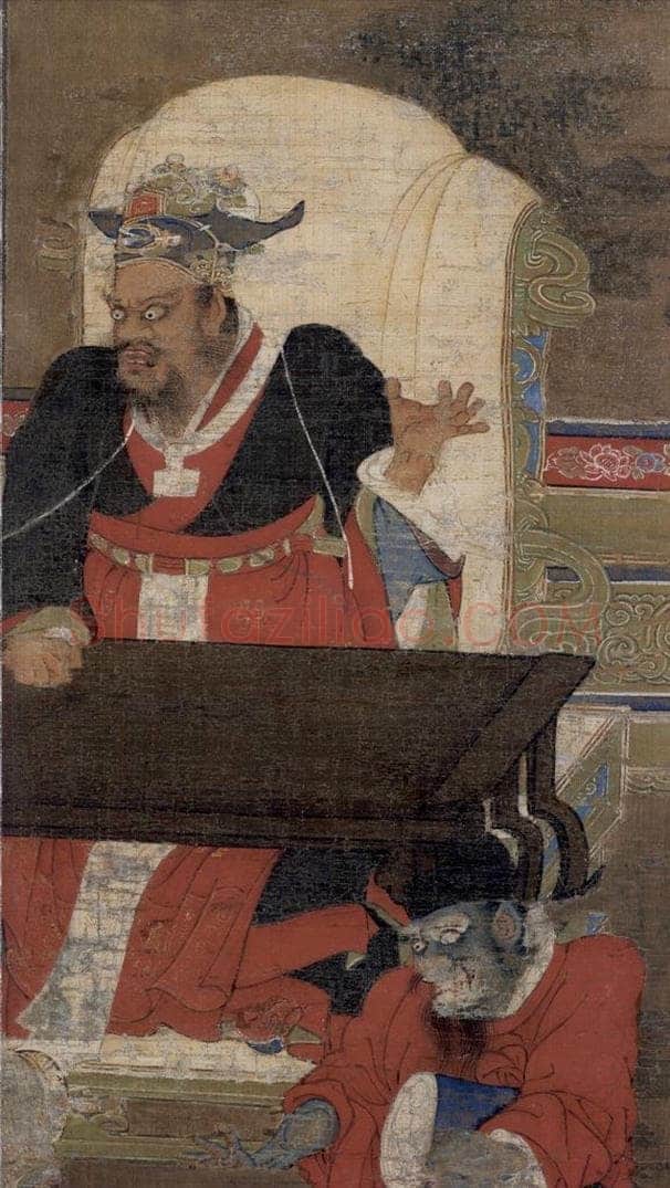 宋代 金处士 《十王图》 书画作品