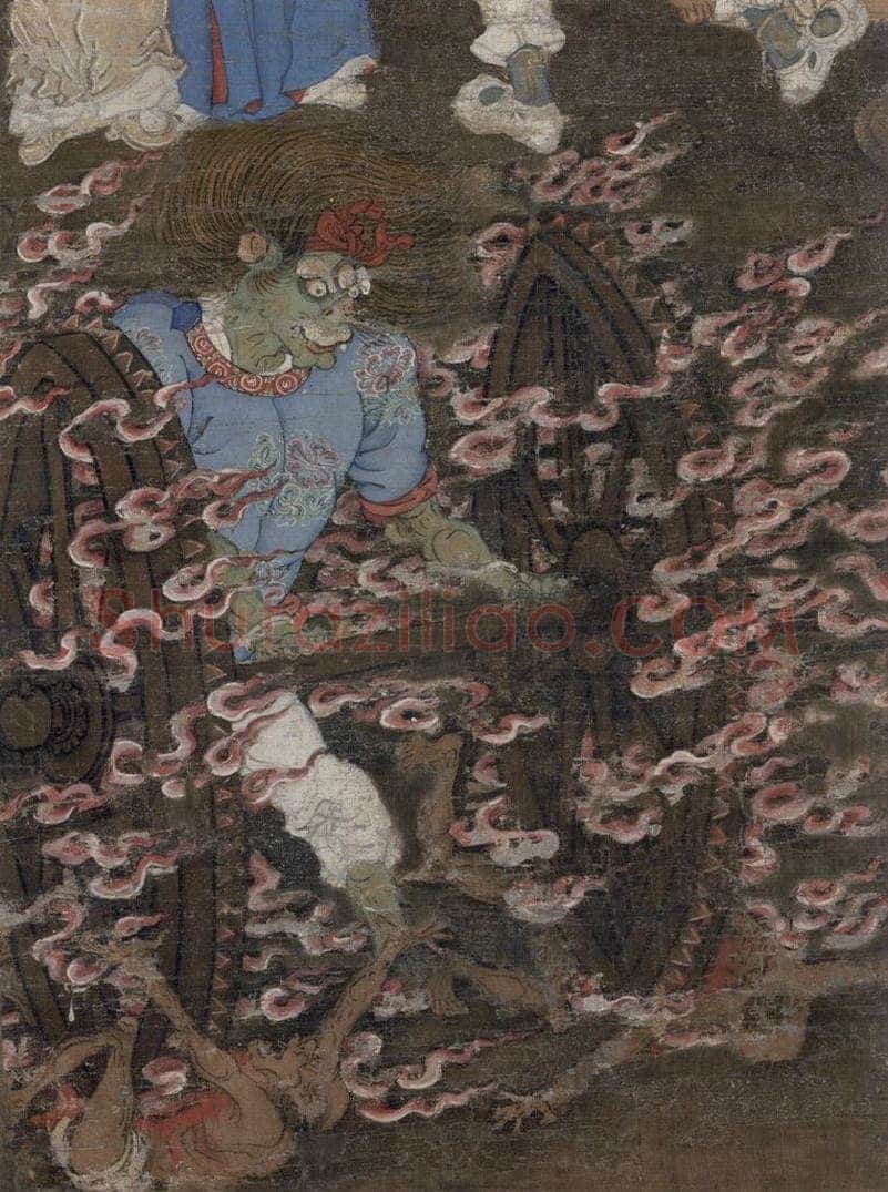 宋代 金处士 《十王图》 书画作品