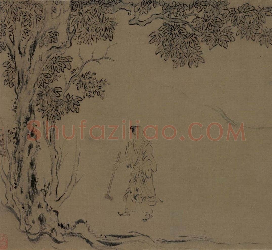 宋代 马和之 《诗经豳风图》 书画作品
