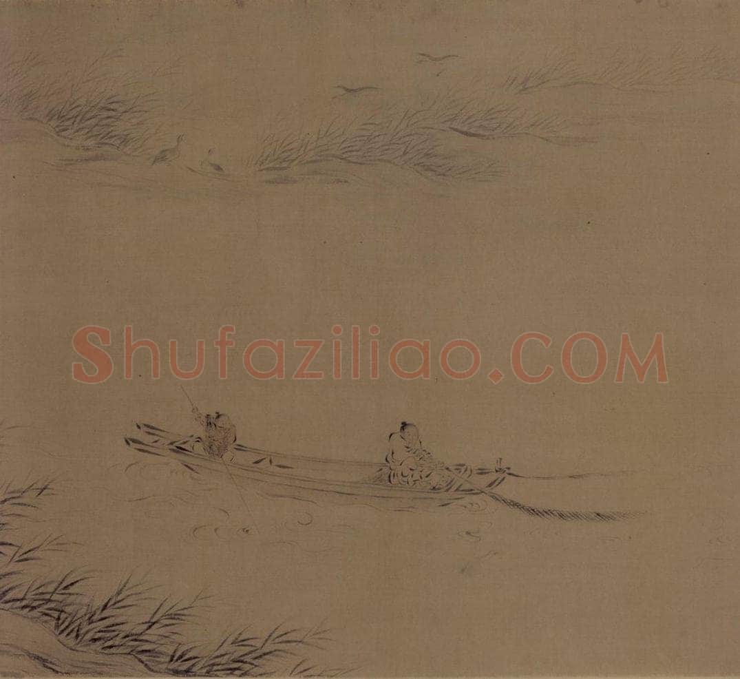 宋代 马和之 《诗经豳风图》 书画作品