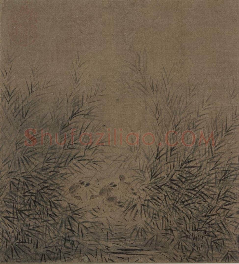 宋代 马和之 《诗经小雅鸿雁之什六篇图》 书画作品