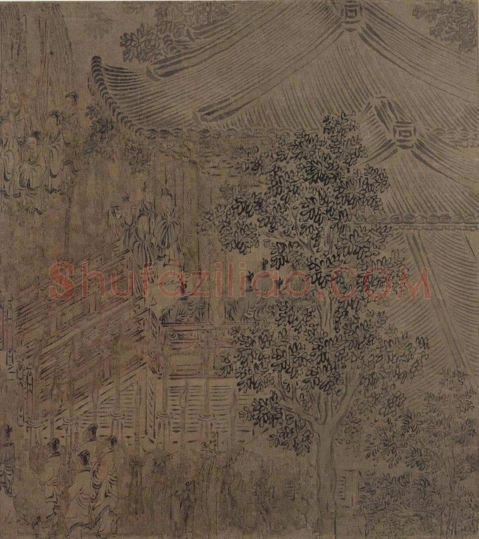 宋代 马和之 《诗经小雅鸿雁之什六篇图》 书画作品