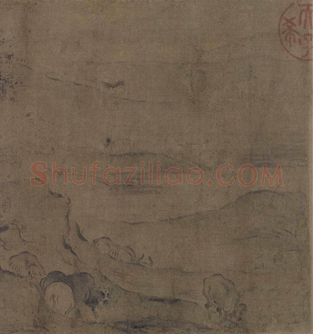 宋代 马和之 《诗经小雅鸿雁之什六篇图》 书画作品