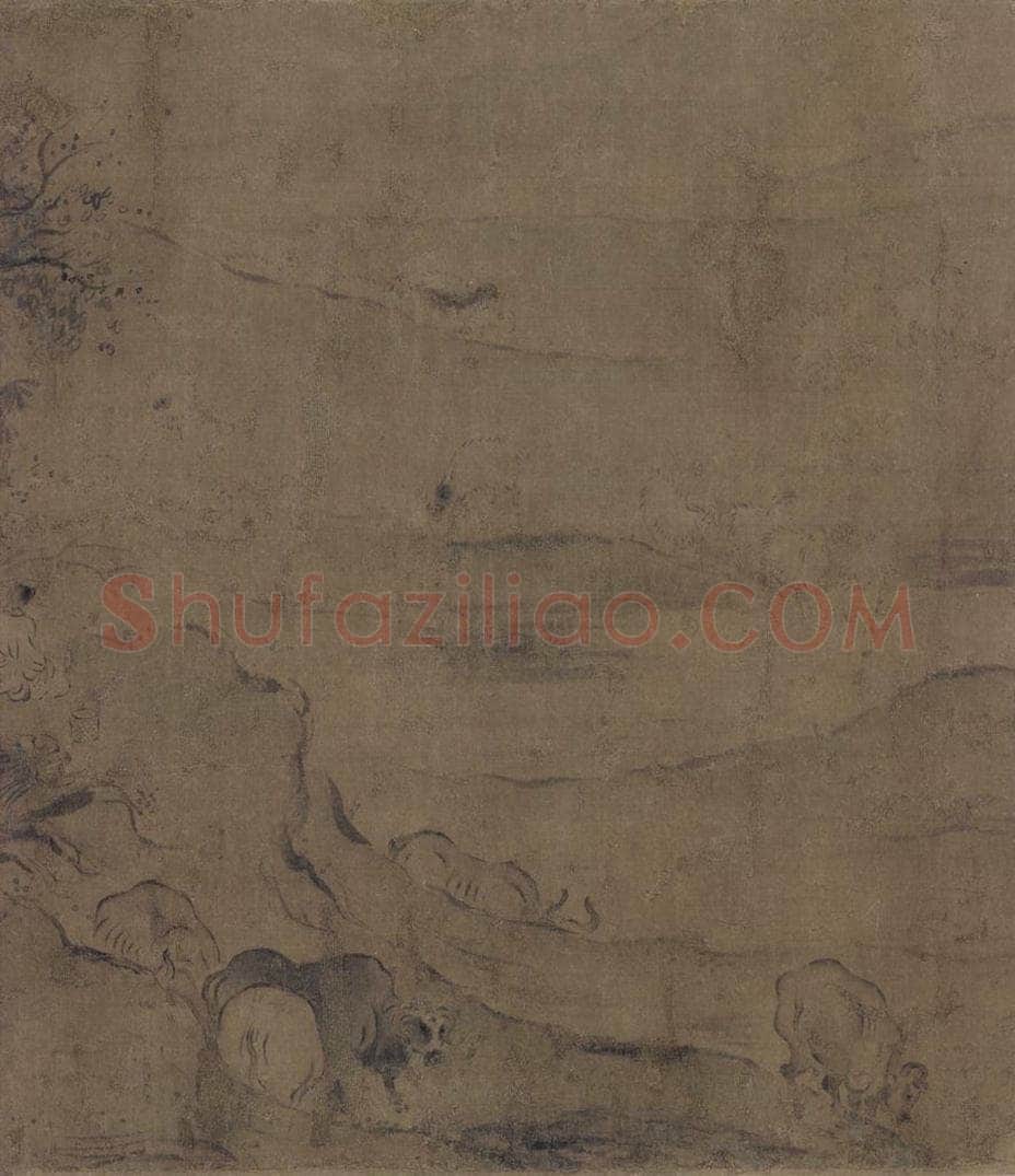 宋代 马和之 《诗经小雅鸿雁之什六篇图》 书画作品