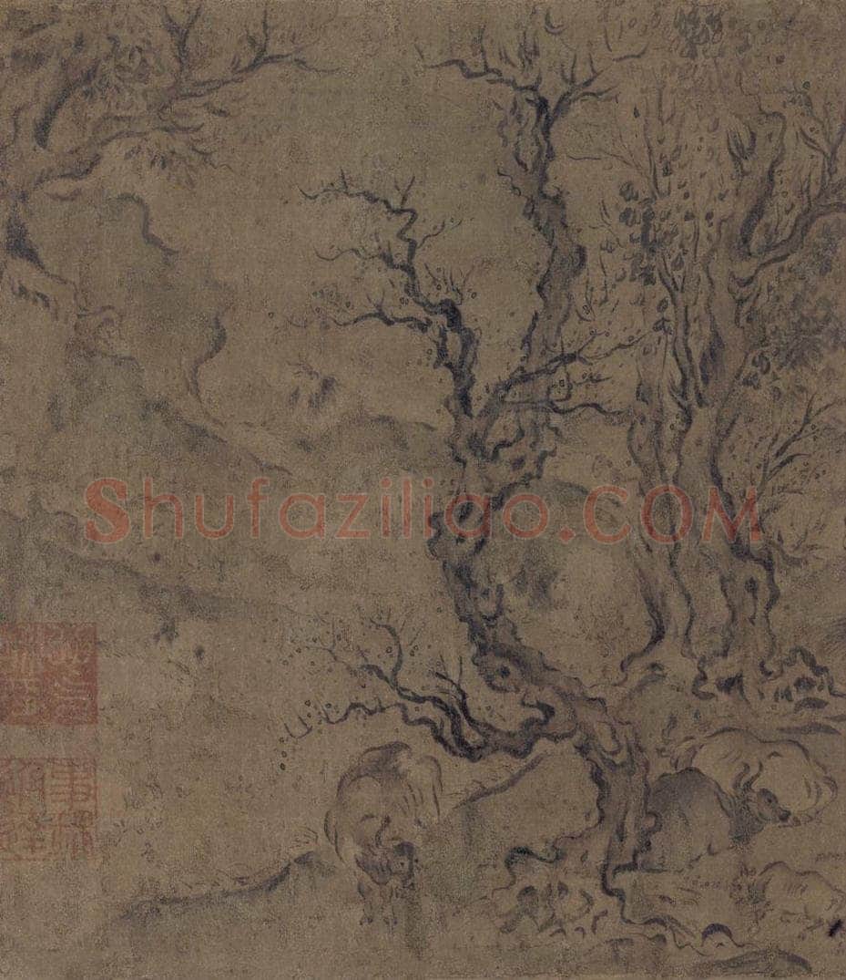 宋代 马和之 《诗经小雅鸿雁之什六篇图》 书画作品