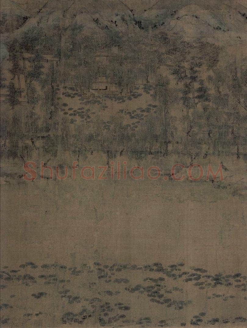 宋代 李结 《西塞渔社图》 书画作品