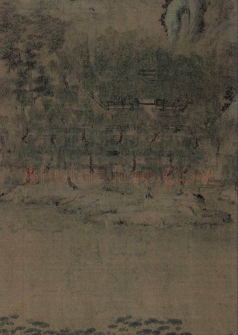 宋代 李结 《西塞渔社图》 书画作品