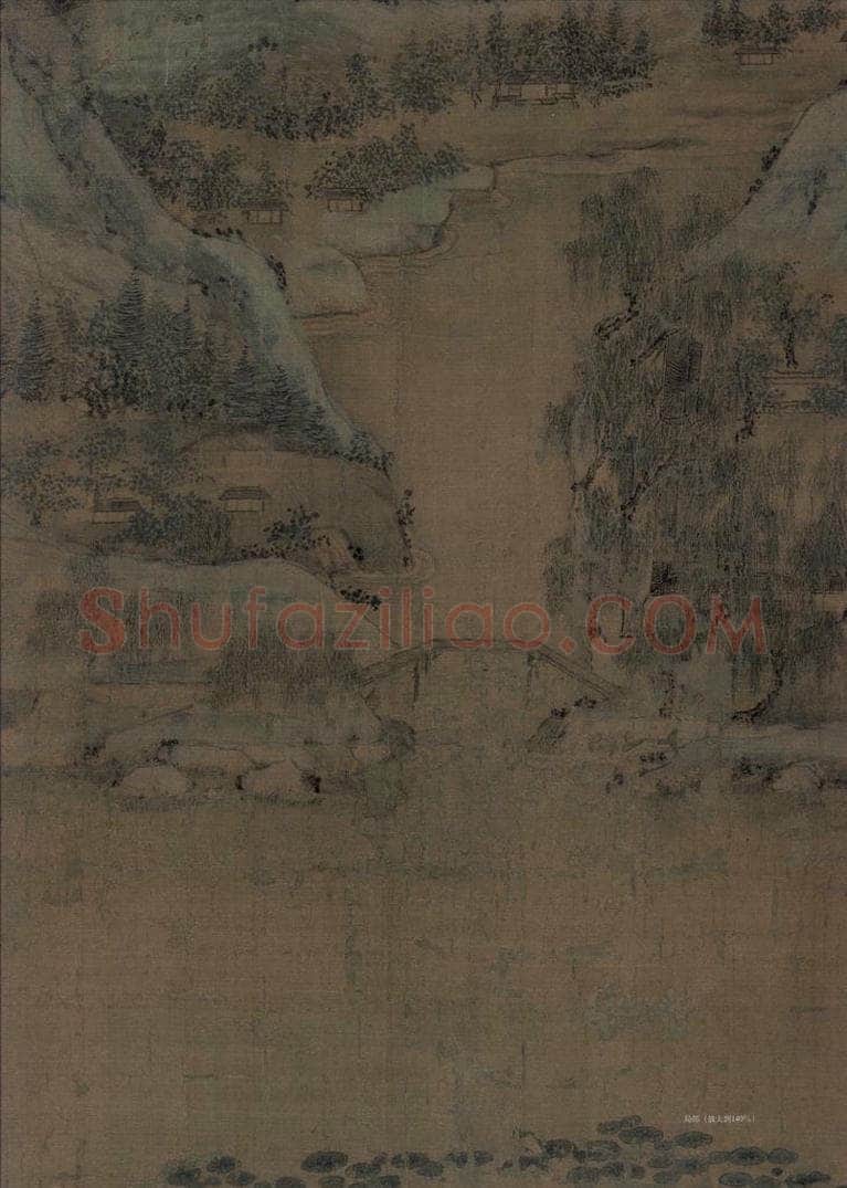 宋代 李结 《西塞渔社图》 书画作品