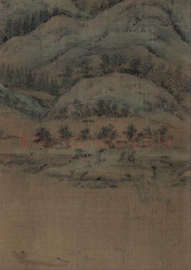 宋代 李结 《西塞渔社图》 书画作品