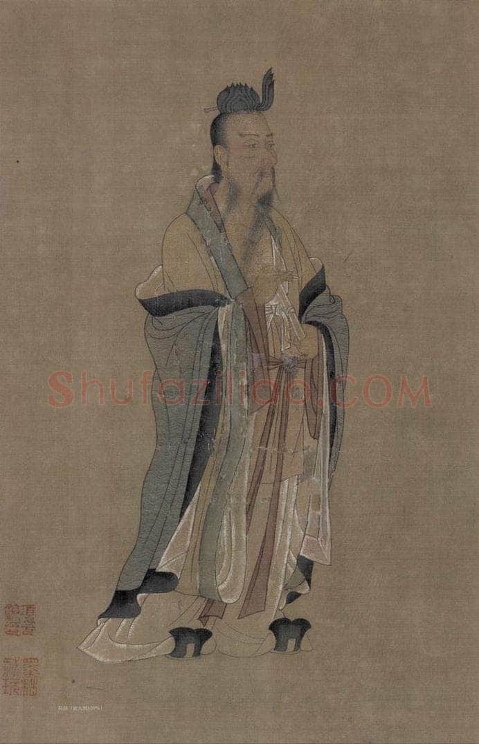 宋 王利用 写神老君别号事实图 书画作品