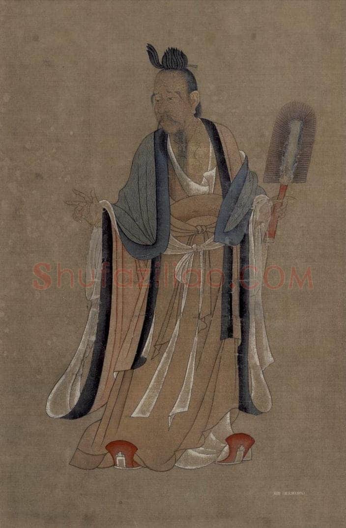 宋 王利用 写神老君别号事实图 书画作品