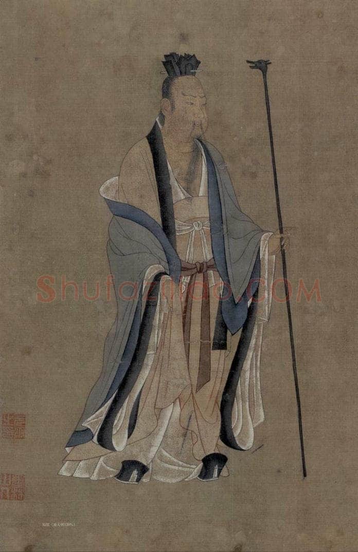 宋 王利用 写神老君别号事实图 书画作品