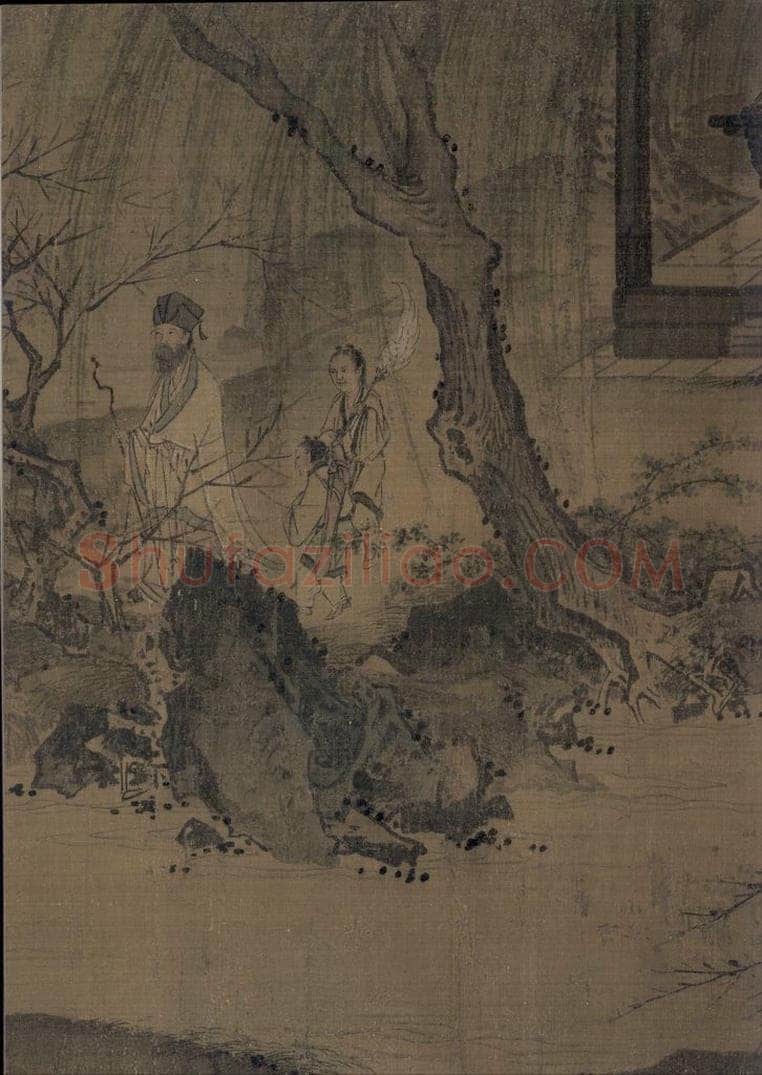宋 马远 西园雅集图 书画作品