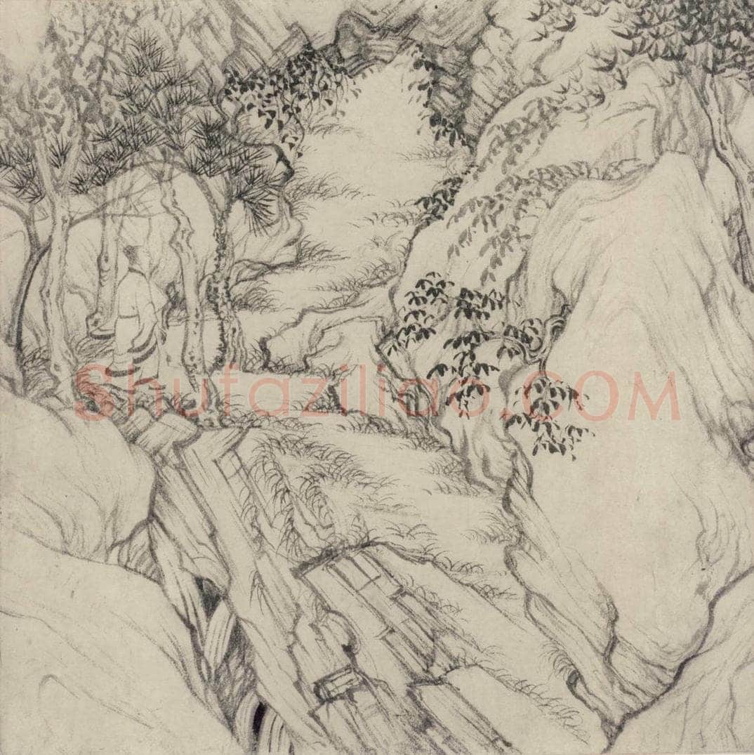 宋 乔仲常 后赤壁赋图 书画作品
