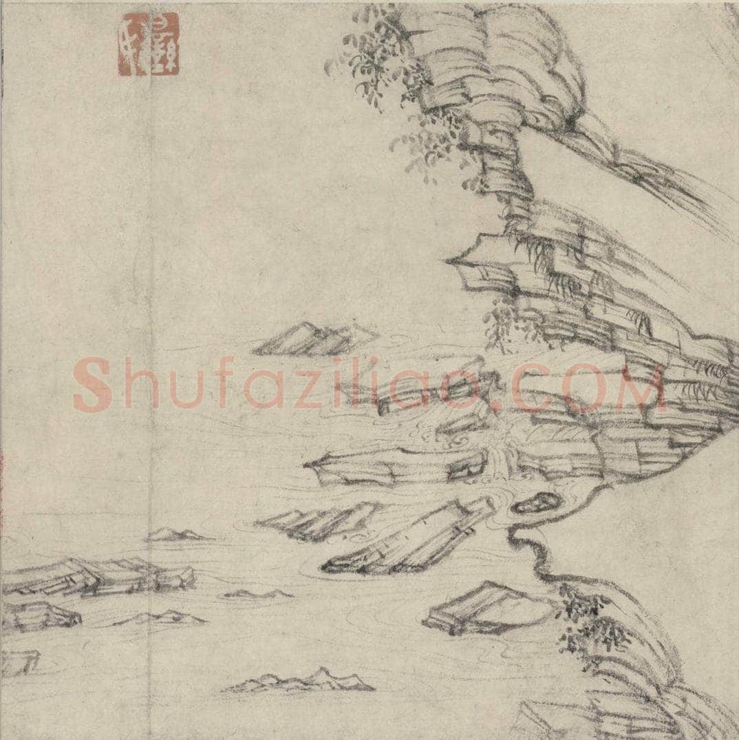 宋 乔仲常 后赤壁赋图 书画作品