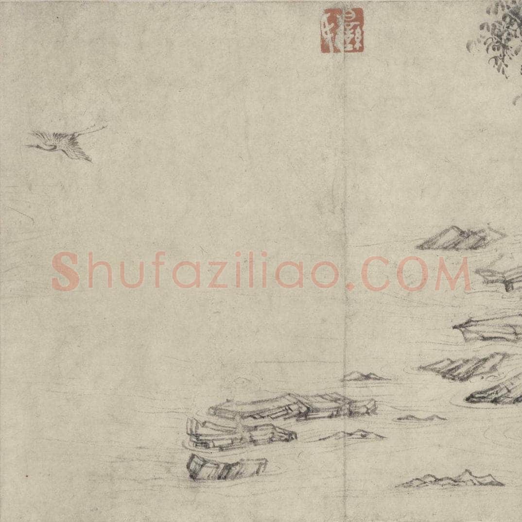 宋 乔仲常 后赤壁赋图 书画作品