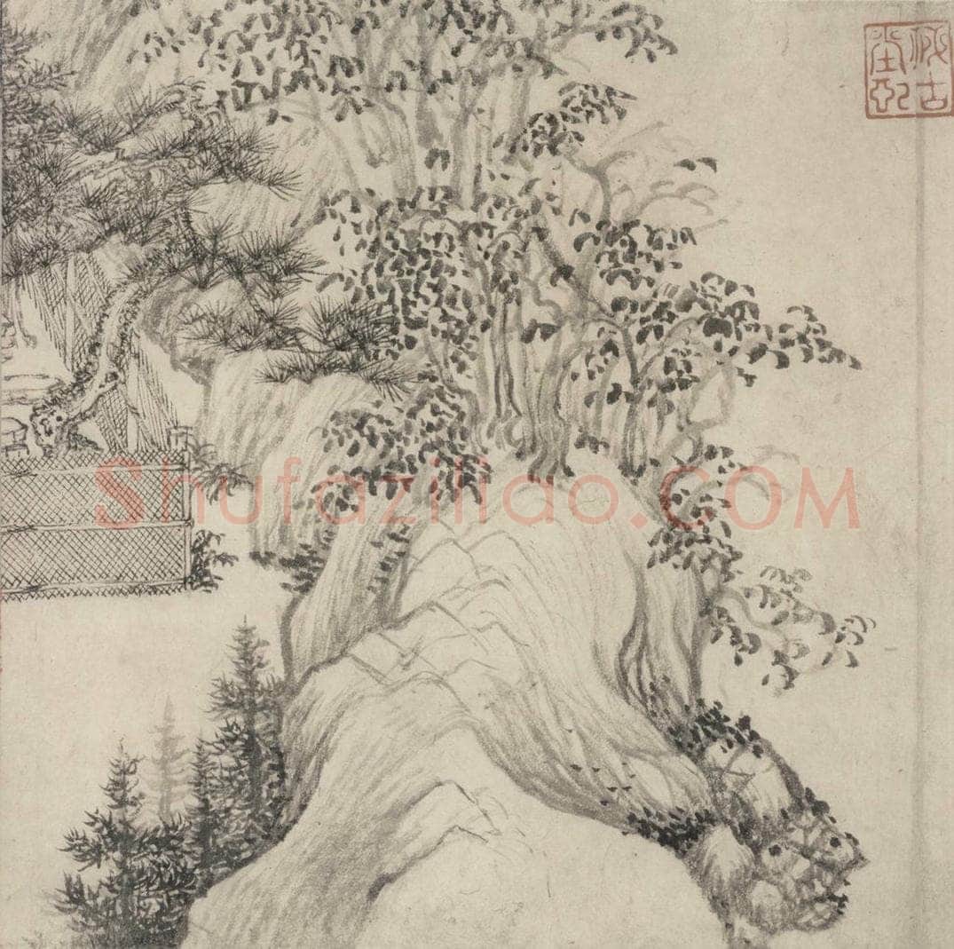 宋 乔仲常 后赤壁赋图 书画作品