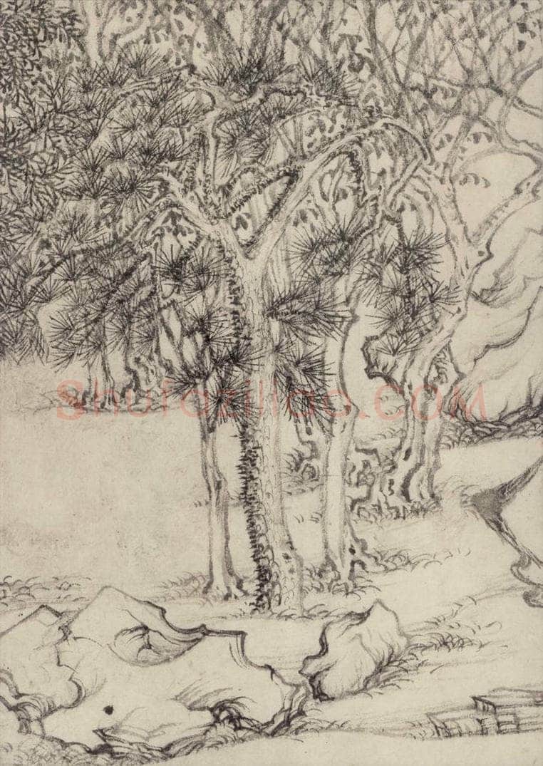 宋 乔仲常 后赤壁赋图 书画作品