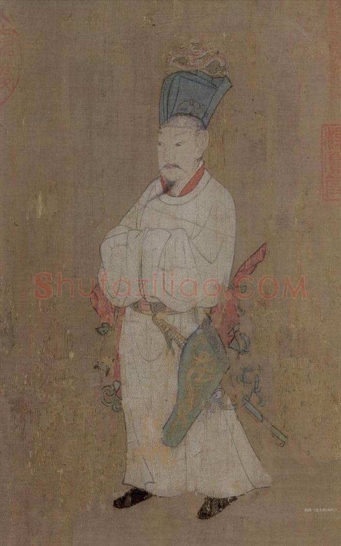 宋 佚名 八公图 书画作品
