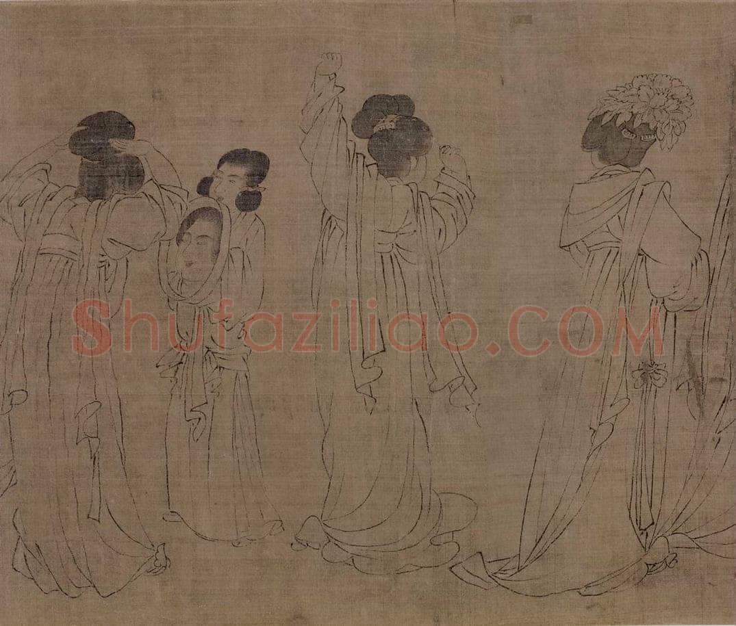 宋 佚名 《宫中图》 书画作品