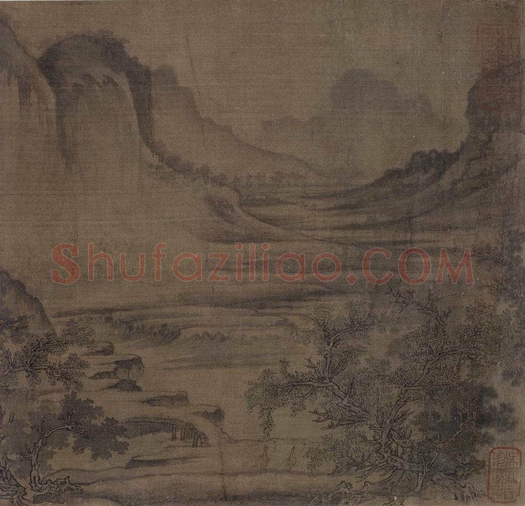 宋 郭熙 《溪山秋霁图》 书画作品