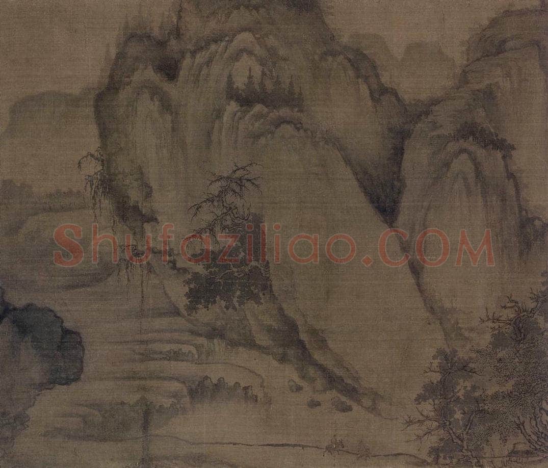 宋 郭熙 《溪山秋霁图》 书画作品