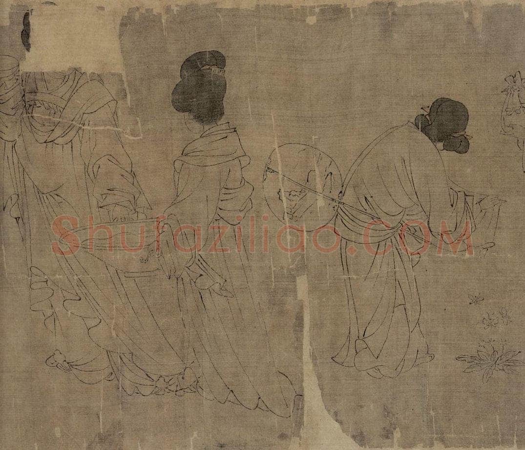 宋 佚名 《宫中图》 书画作品