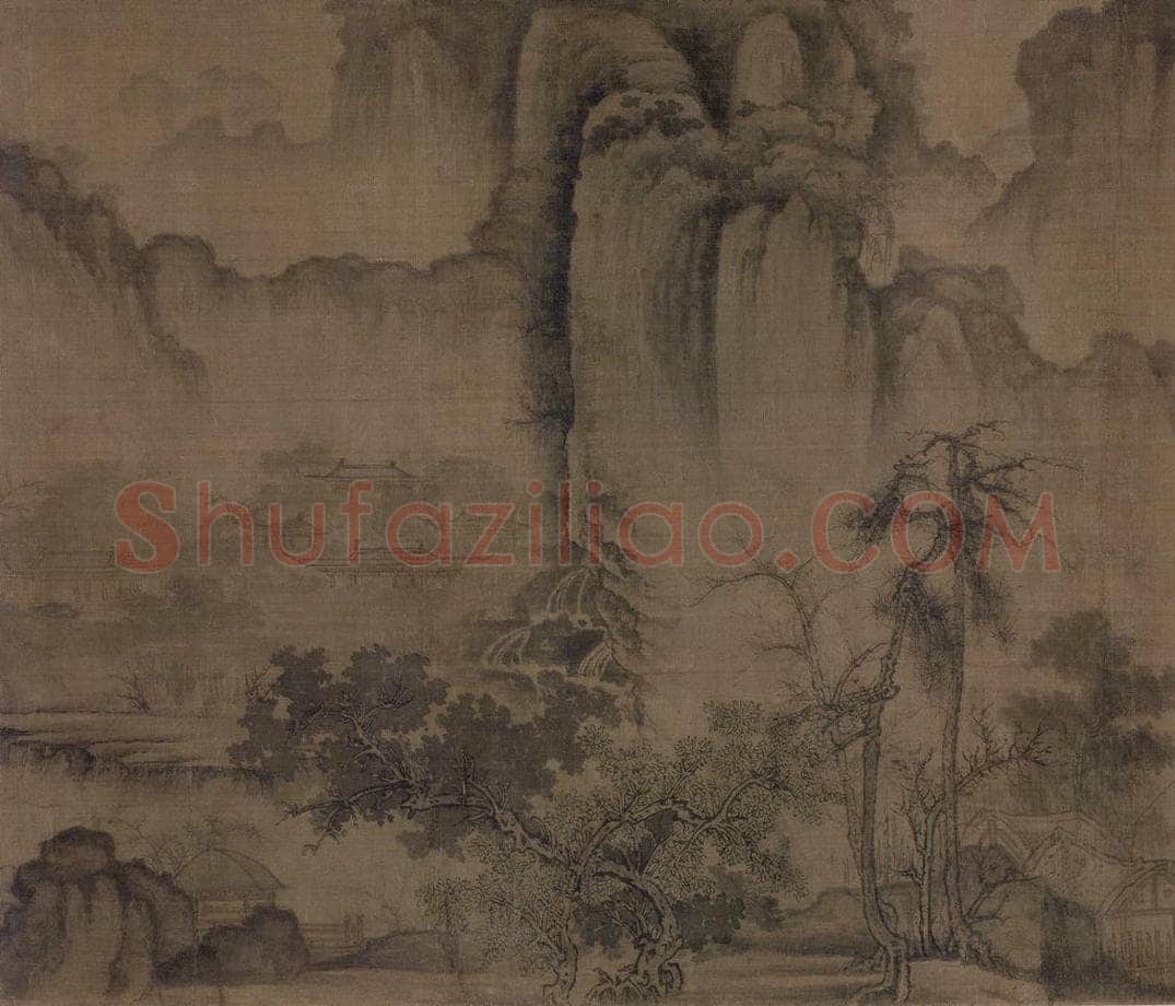 宋 郭熙 《溪山秋霁图》 书画作品